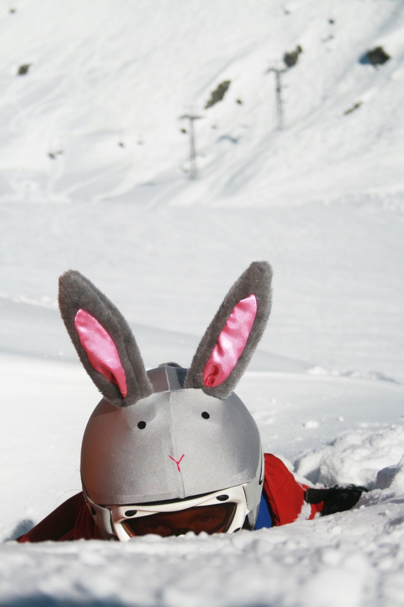 Coolcasc Animals Helmet Cover Bunny.