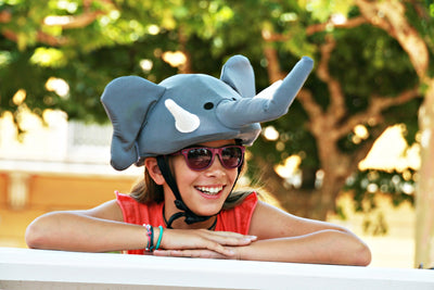 Coolcasc Animals Helmet Cover Elephant.