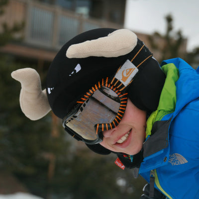 Coolcasc Animals Helmet Cover Spanish Bull.