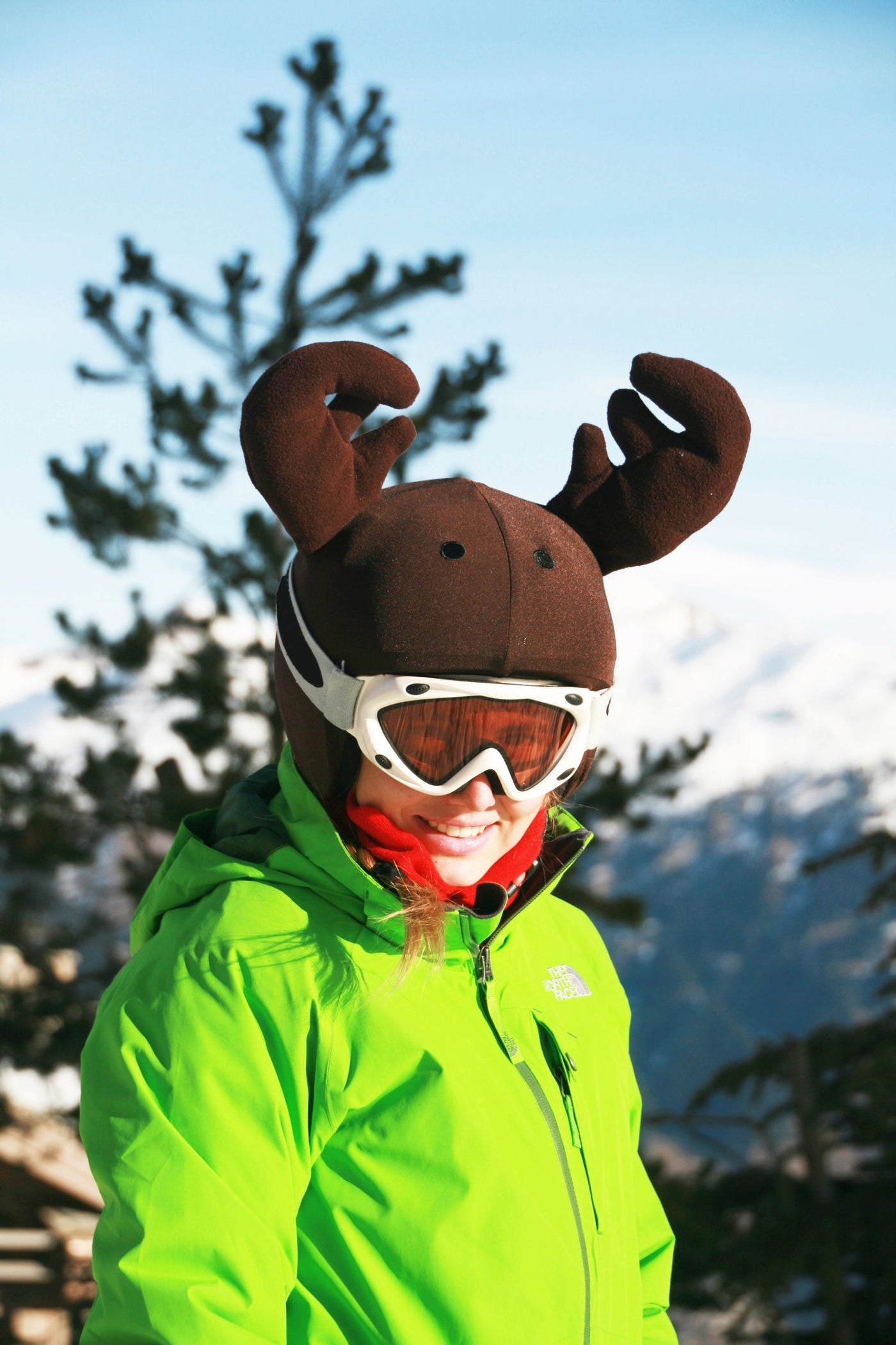 Coolcasc Animals Helmet Cover Moose.