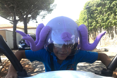 Coolcasc Animals Helmet Cover Octopus.