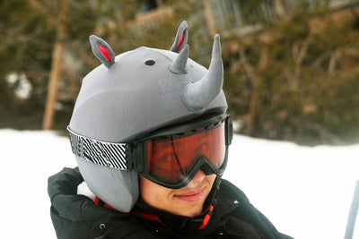 Coolcasc Animals Helmet Cover Rhino.
