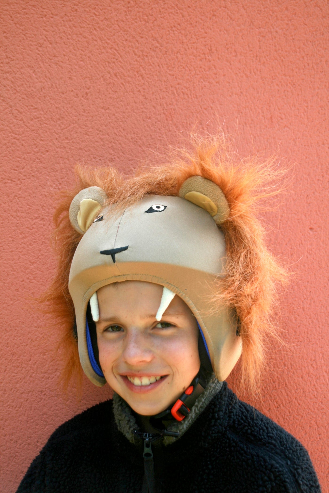 Coolcasc Animals Helmet Cover Lion.