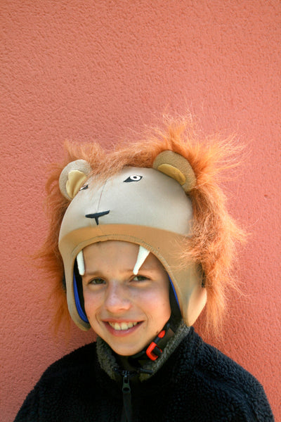 Coolcasc Animals Helmet Cover Lion.