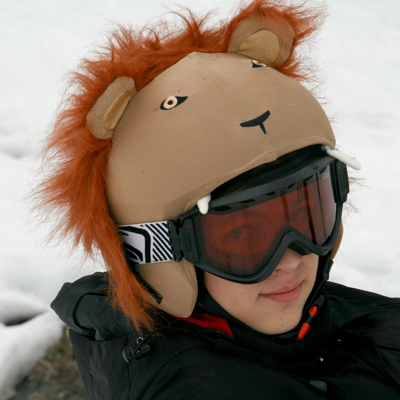 Coolcasc Animals Helmet Cover Lion.