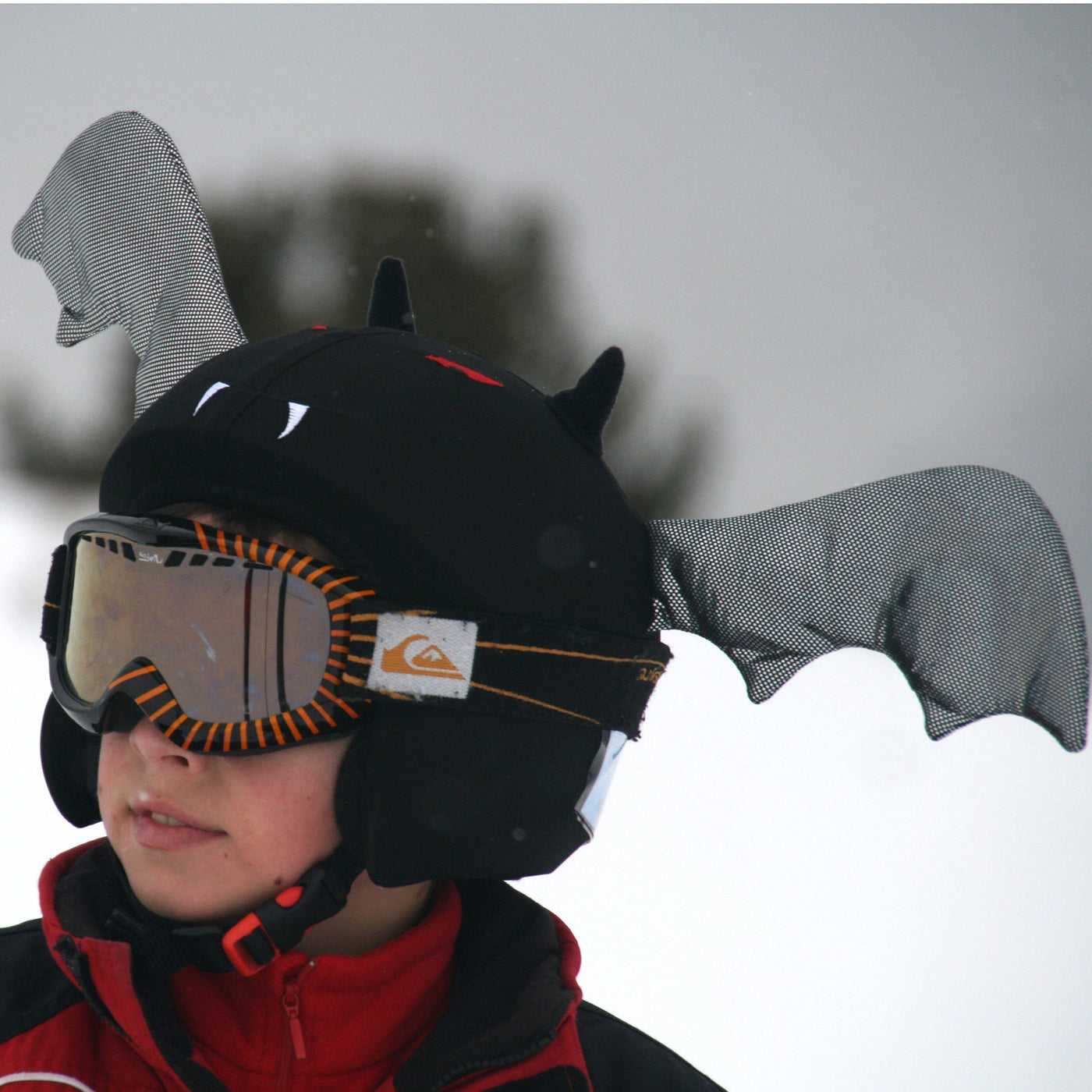 Coolcasc Animals Helmet Cover Bat.