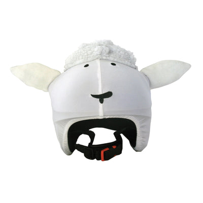 Coolcasc Animals Helmet Cover White Sheep.