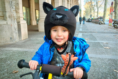 Coolcasc Animals Helmet Cover Panther.