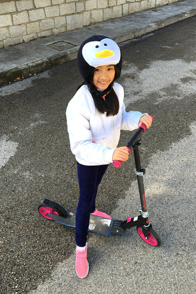 Coolcasc Animals Helmet Cover Penguin.
