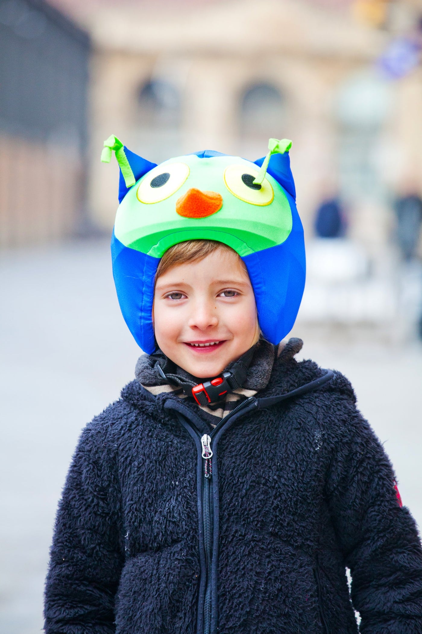 Coolcasc Animals Helmet Cover Owl.