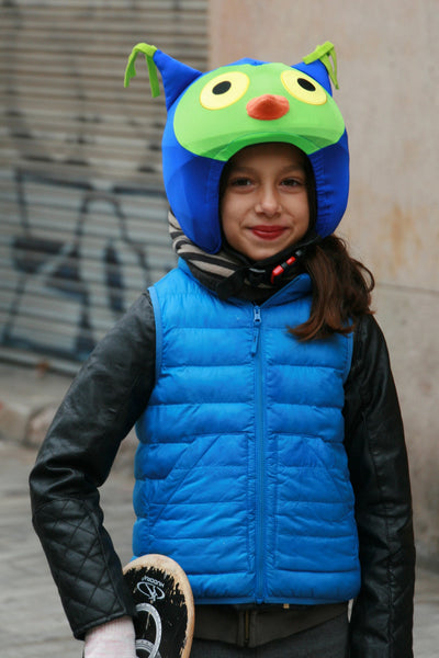 Coolcasc Animals Helmet Cover Owl.