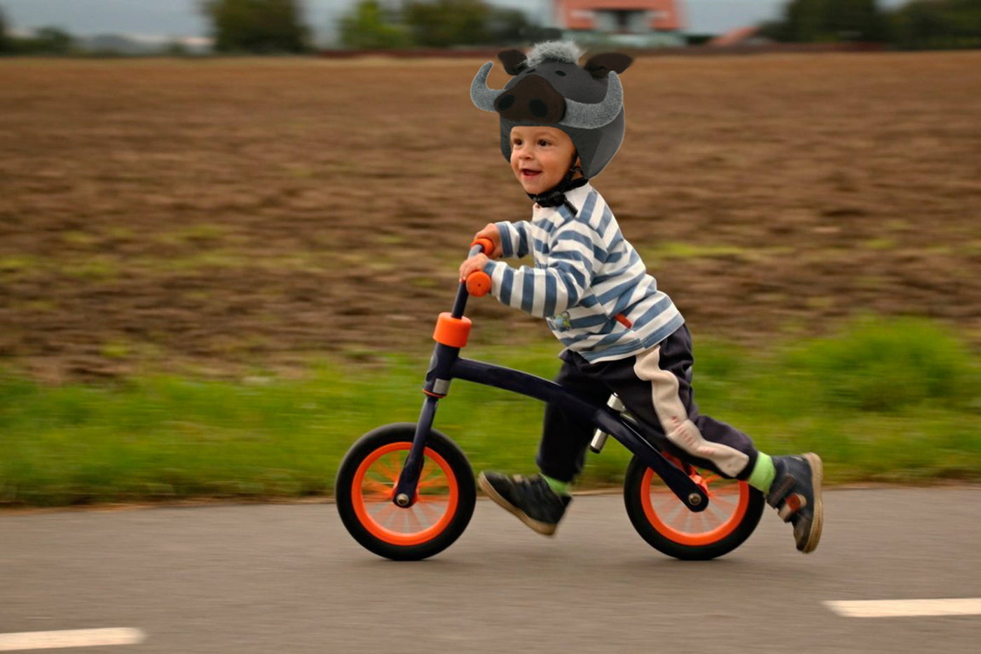 Coolcasc Animals Helmet Cover Warthog.
