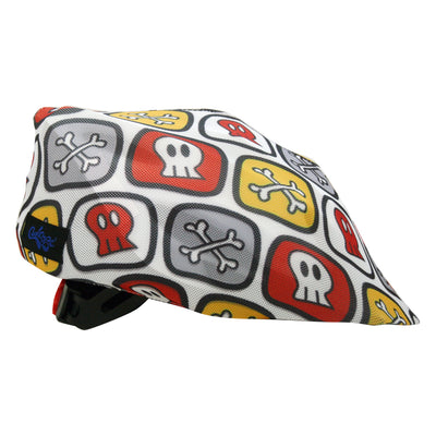 Coolcasc Bike Helmet Cover Skulls.