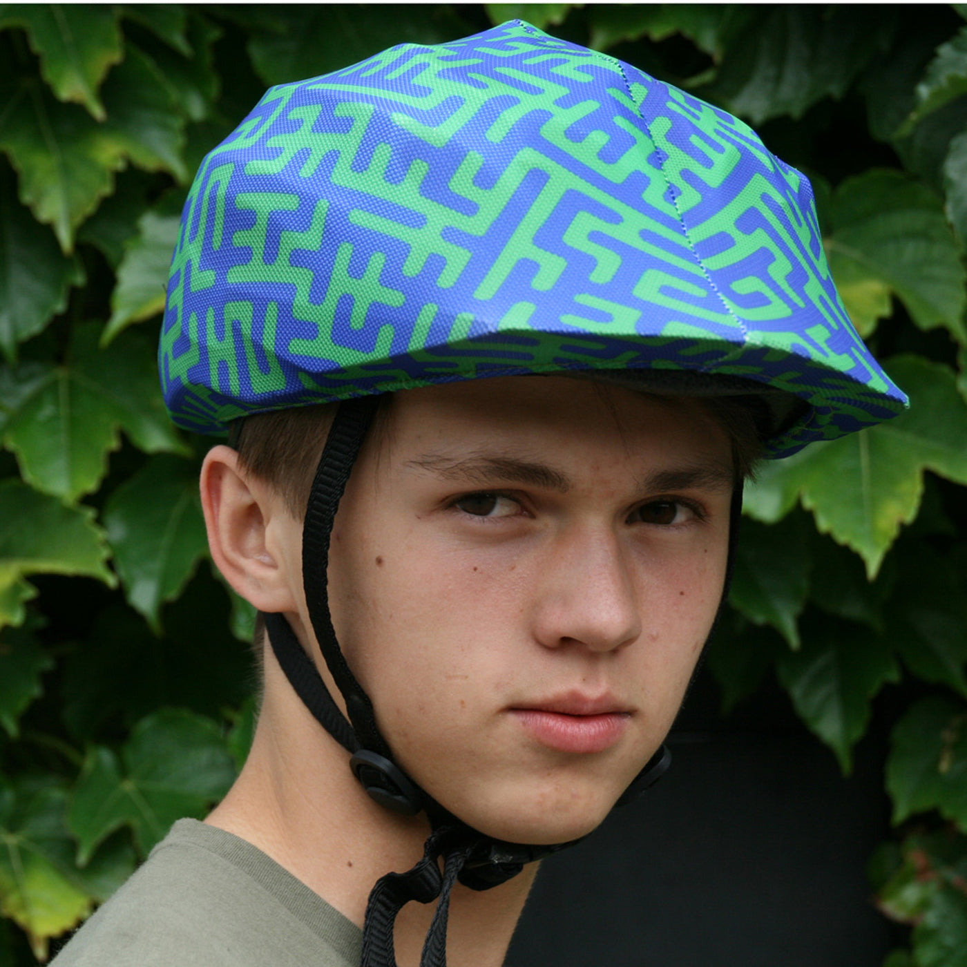 Coolcasc Bike Helmet Cover Maze.