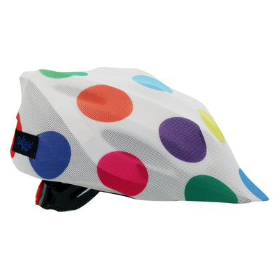 Coolcasc Bike Helmet Cover Dots.