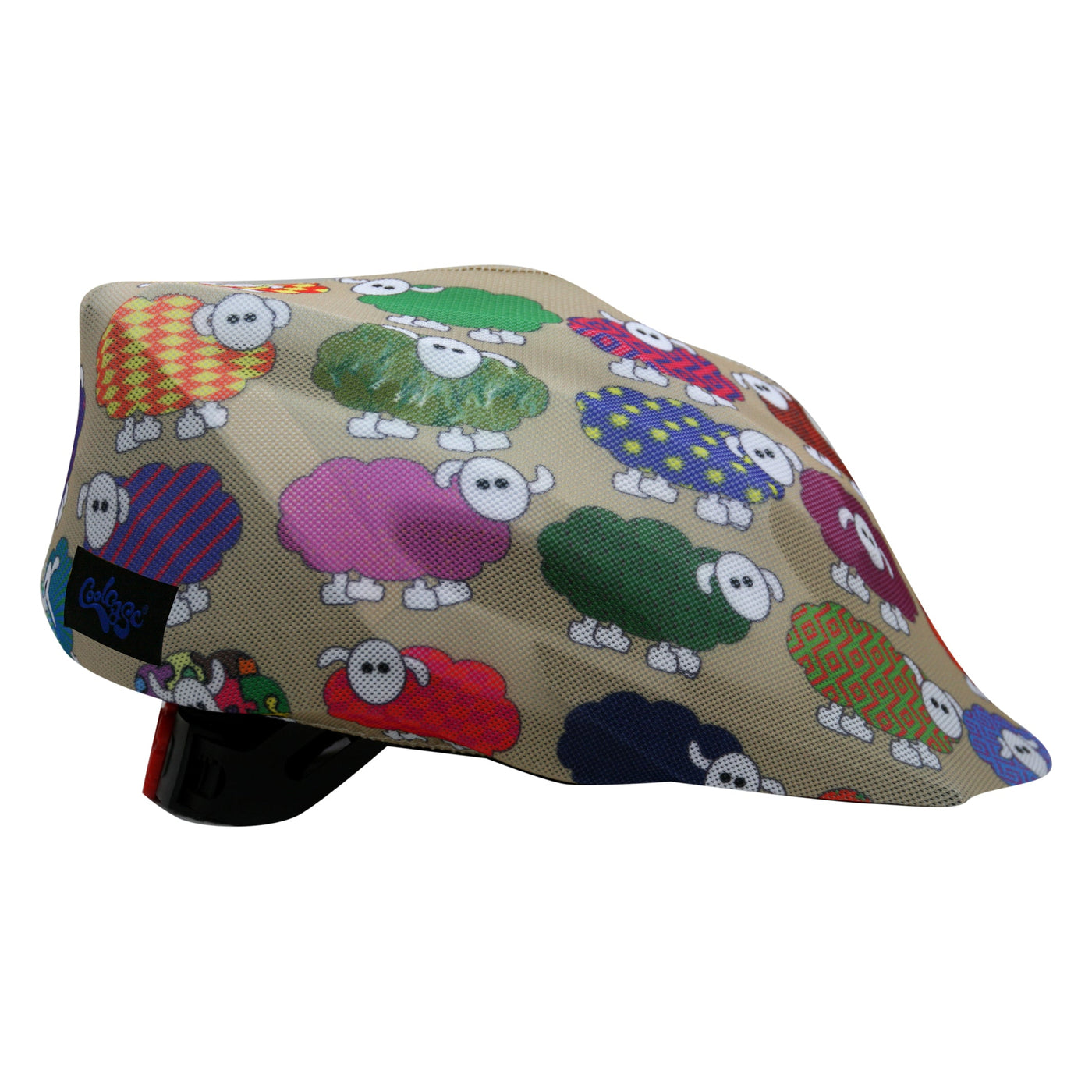 Coolcasc Bike Helmet Cover Sheep.