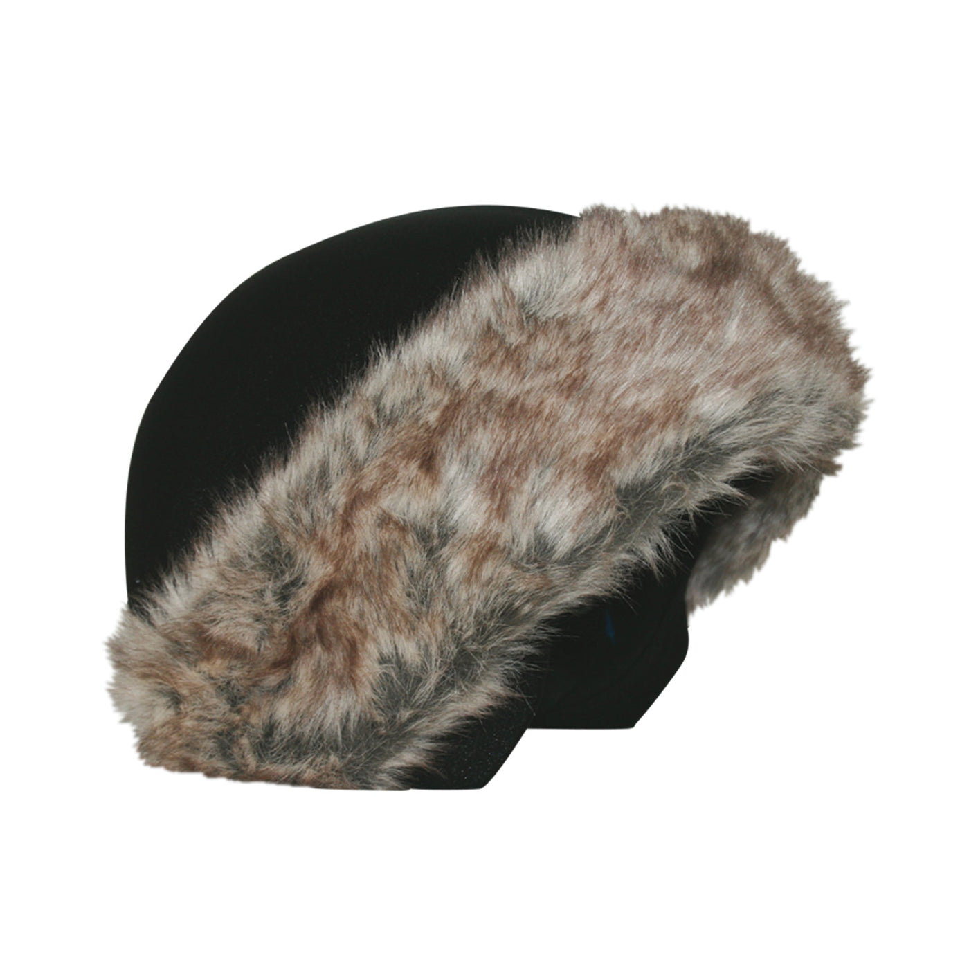 Coolcasc Exclusive Helmet Cover Brown Fur