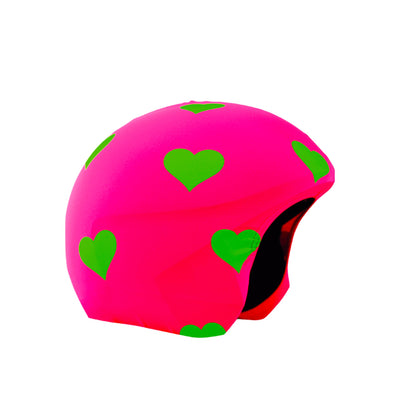 Coolcasc Foggy Days Helmet Cover Foggy Hearts