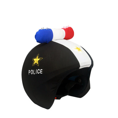 Coolcasc LEDS Helmet Cover Police