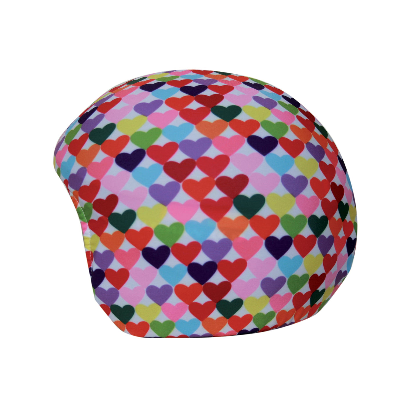 Coolcasc Printed Cool Helmet Cover Colour Hearts