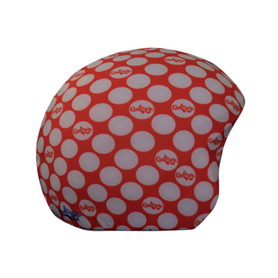 Coolcasc Printed Cool Helmet Cover Red Dots