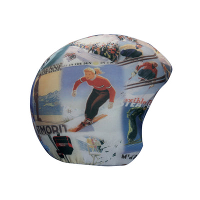 Coolcasc Printed Cool Helmet Cover Vintage