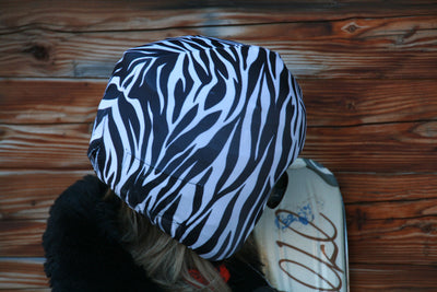 Coolcasc Printed Cool Helmet Cover Zebra