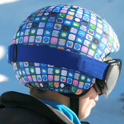 Coolcasc Printed Cool Helmet Cover Mobile