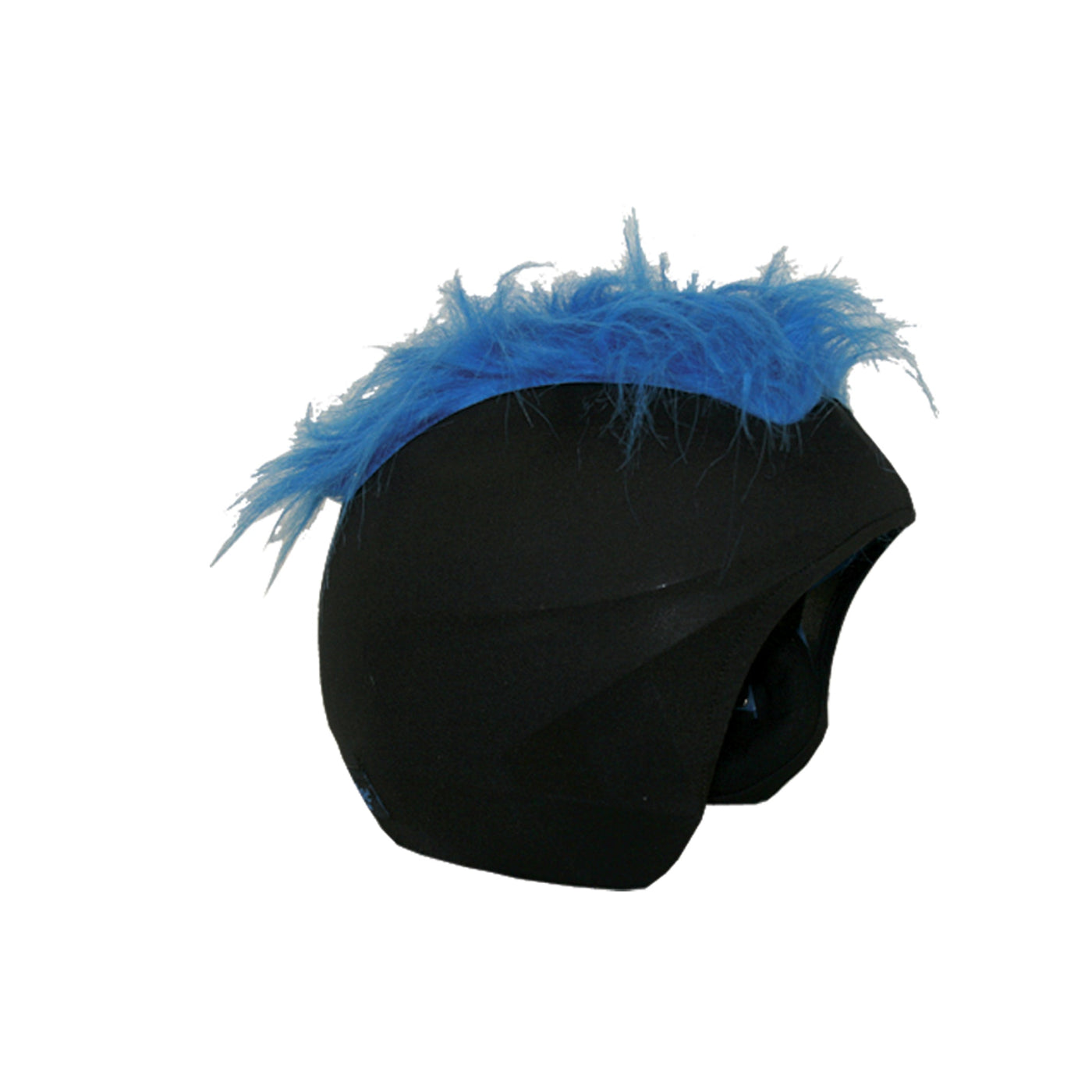 Coolcasc Show Time Helmet Cover Furry Blue