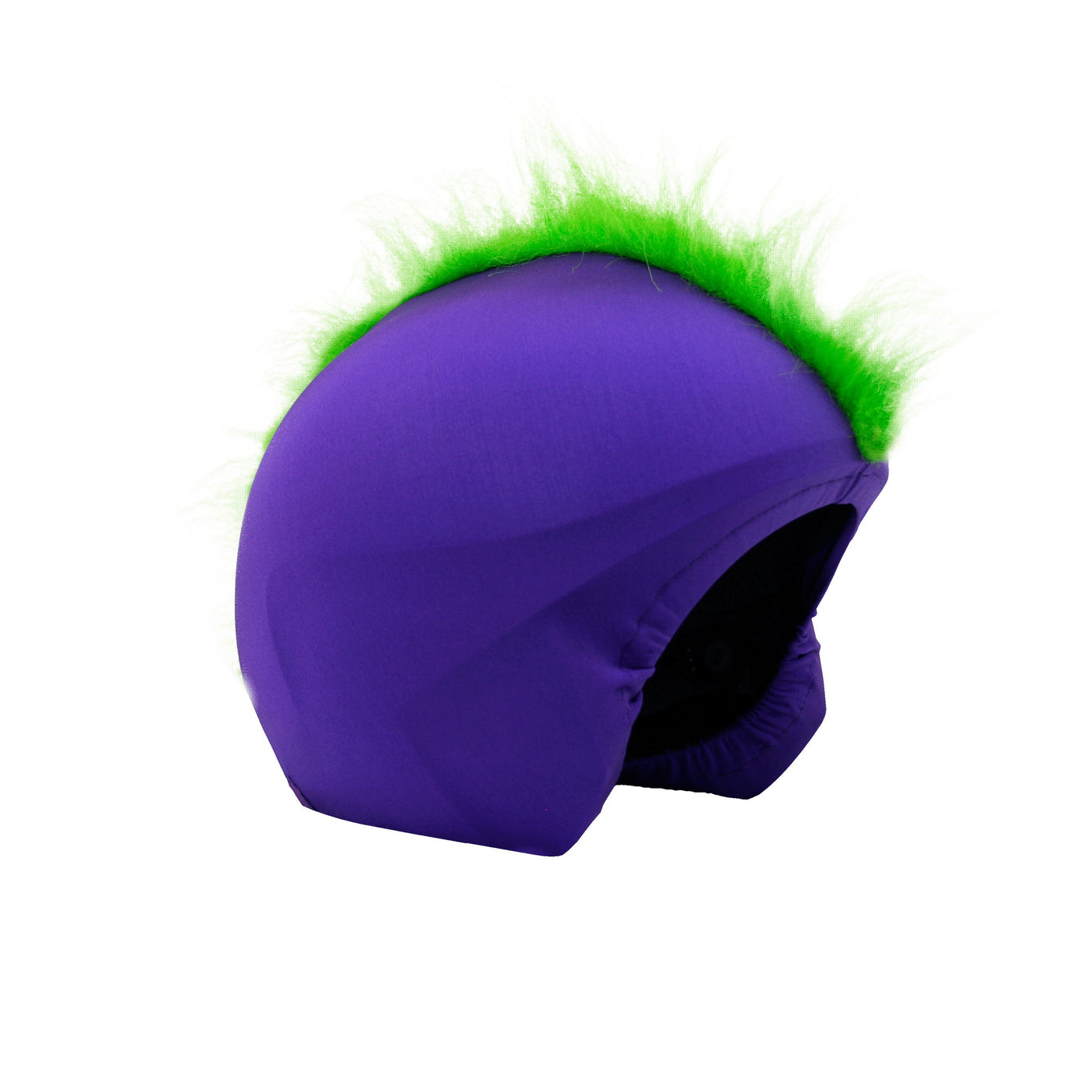 Coolcasc Show Time Helmet Cover Green Mohican