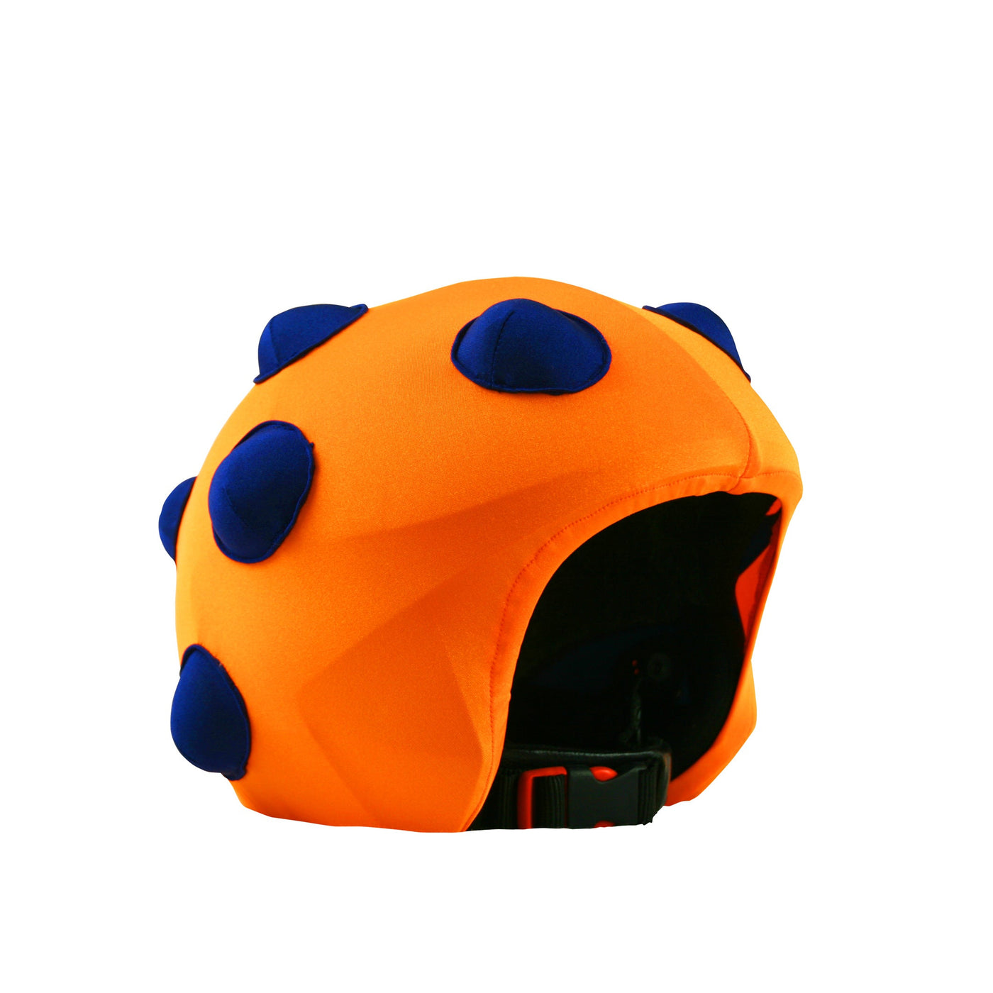 Coolcasc Show Time Helmet Cover Orange-Bumps