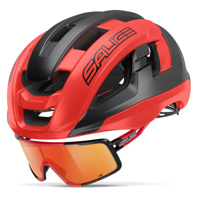 Salice Gavia Helmet Black-Red