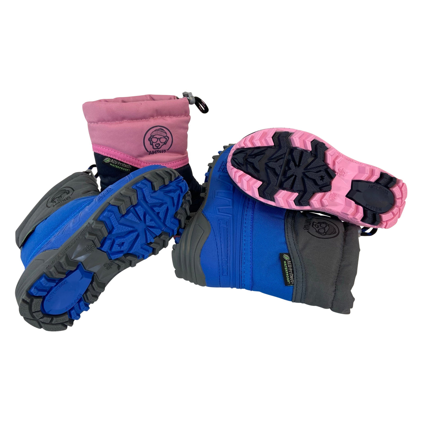 Boatilus Hybrid 3 Trail Boot Pink/Navy