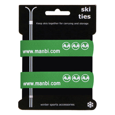 Manbi Standard Ski Ties Packed