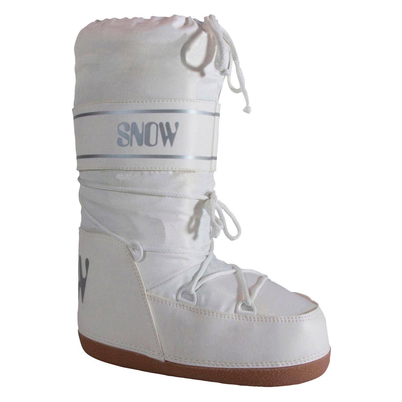 Manbi Kids Snow Boot White
