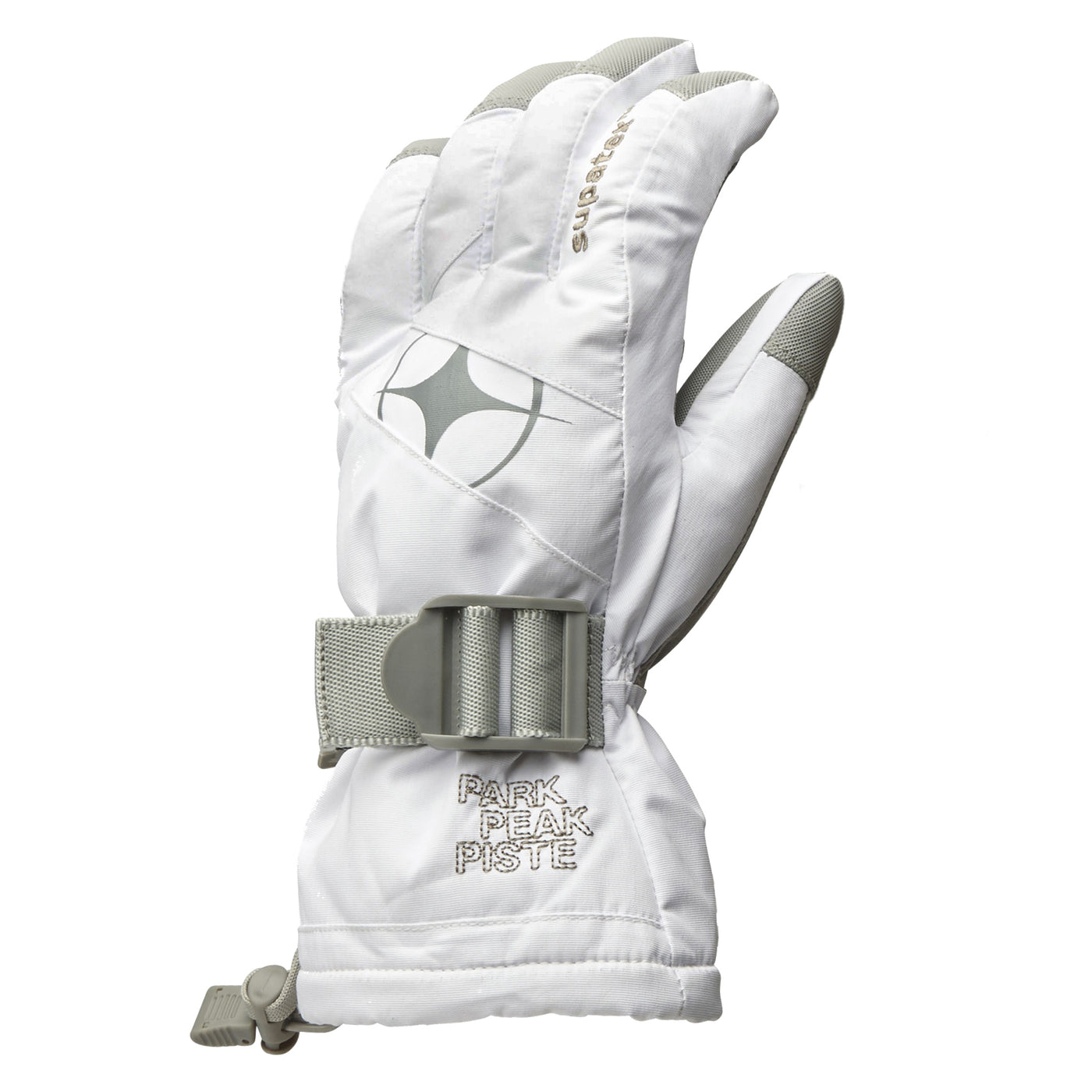 Manbi-PPP Womens Epic Glove White/Grey Grey