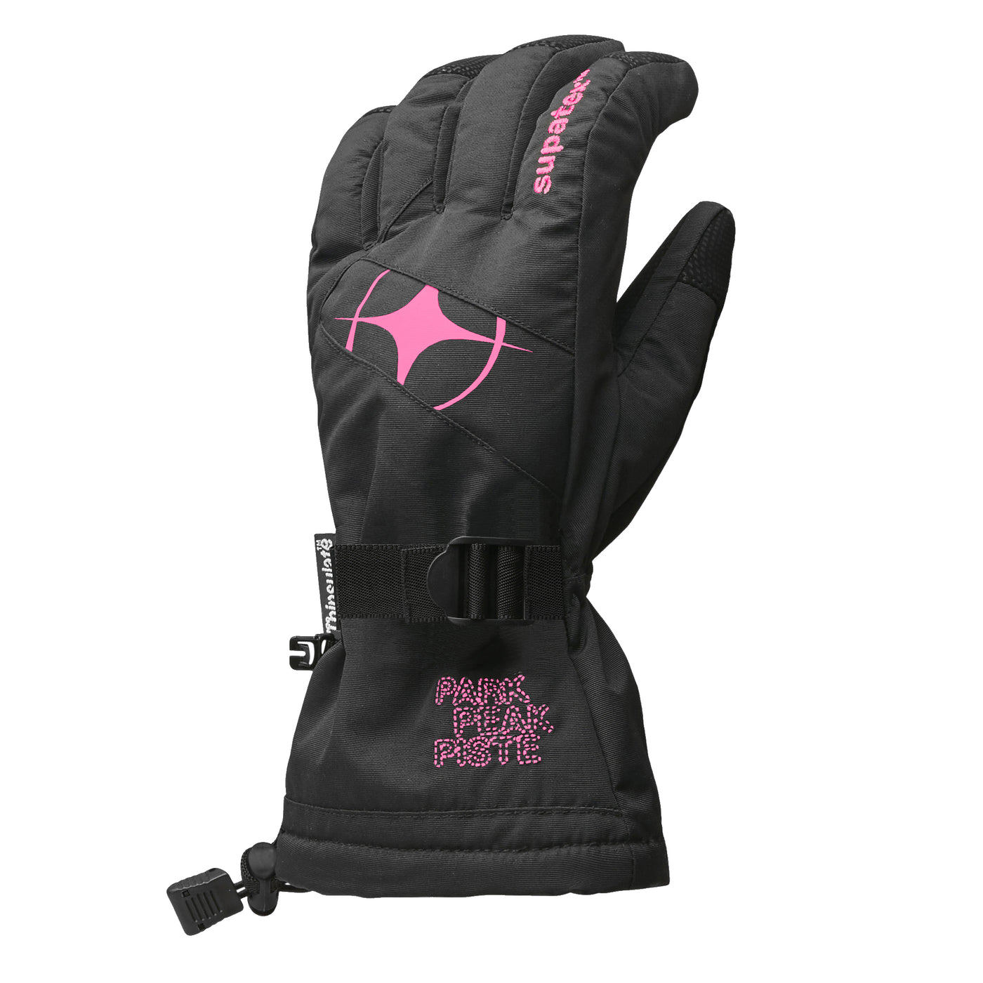 Manbi-PPP Kids Epic Glove Black/Fuchsia