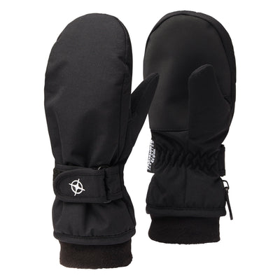 Manbi-PPP Kids Snowpaw Mitten Black