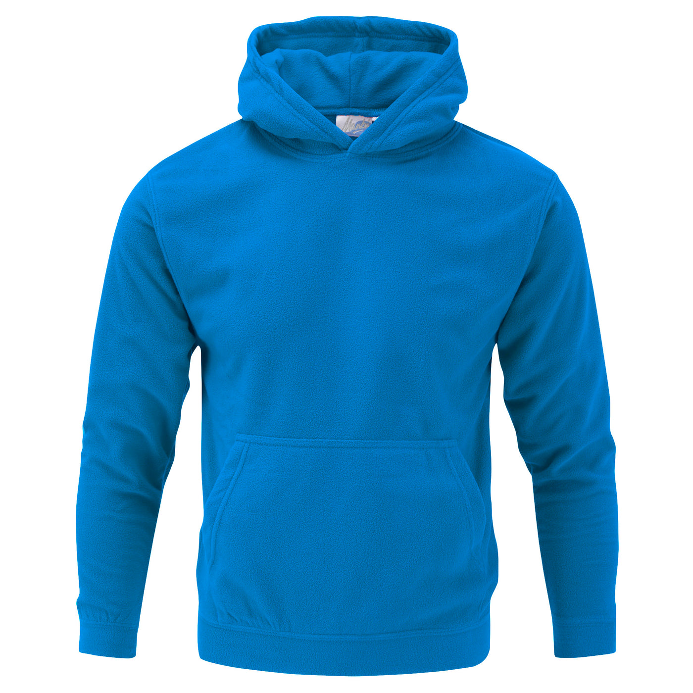 Manbi Kids Unisex Microfleece Hoodie Electric Blue