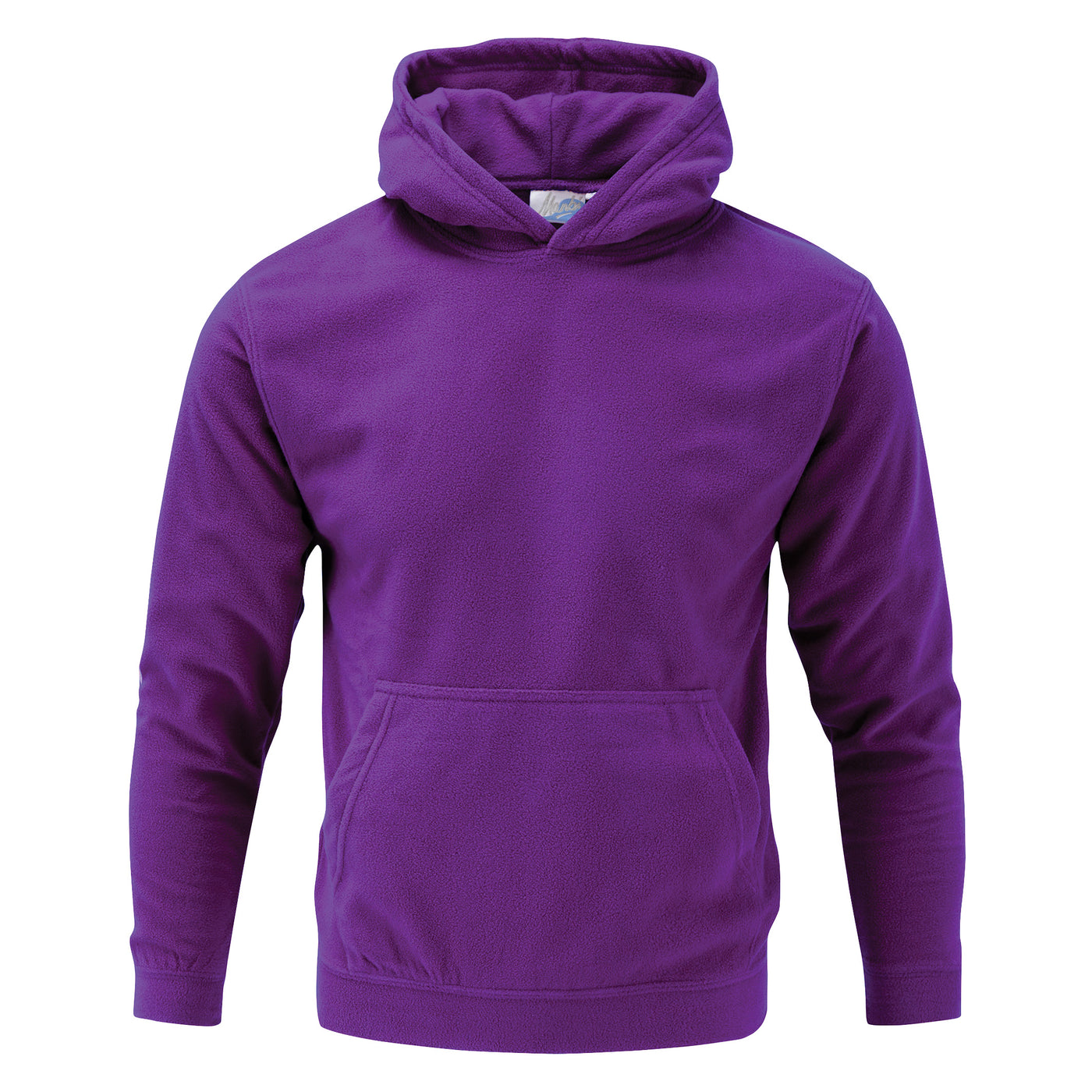 Manbi Kids Unisex Microfleece Hoodie Purple - DISCONTINUED