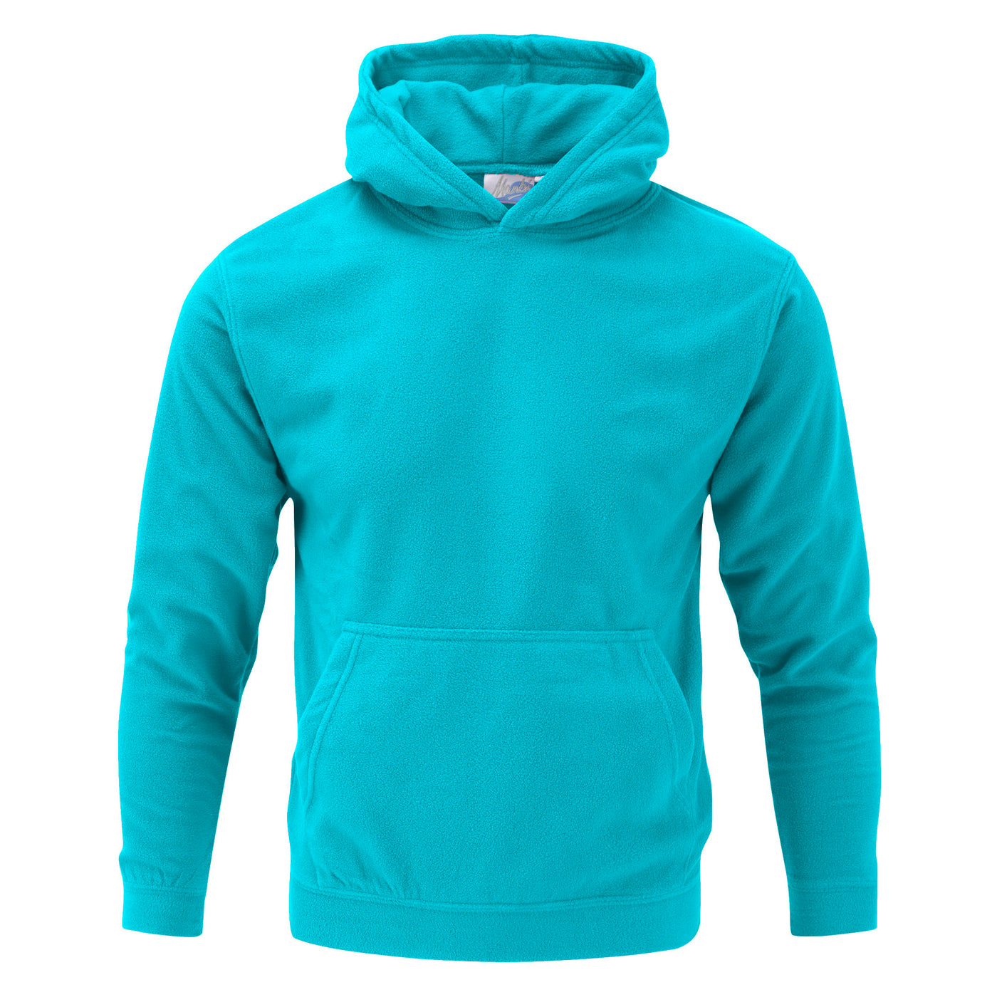 Manbi Adult Unisex Microfleece Hoodie Turquoise