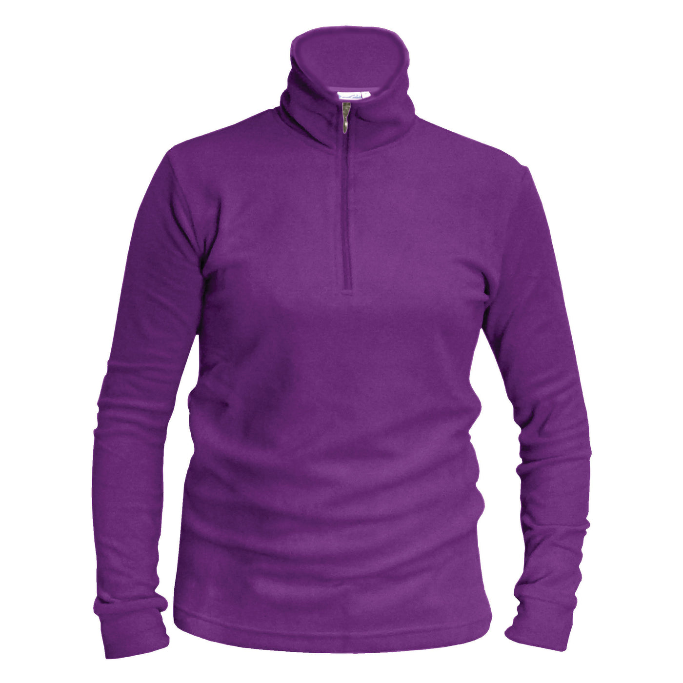 Manbi Ladies Microfleece Zip Purple