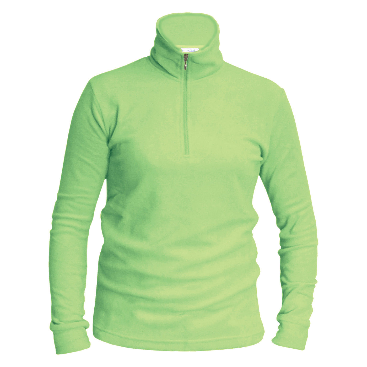 Manbi Ladies Microfleece Zip Summer Green