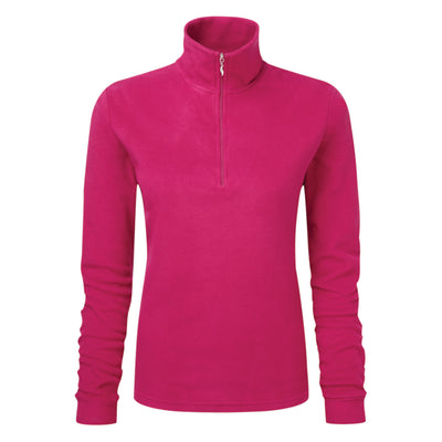 Manbi Ladies Microfleece Zip Raspberry