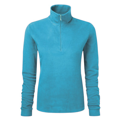 Manbi Ladies Microfleece Zip Turquoise