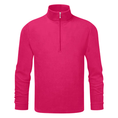 Manbi Kids Microfleece Zip Magenta