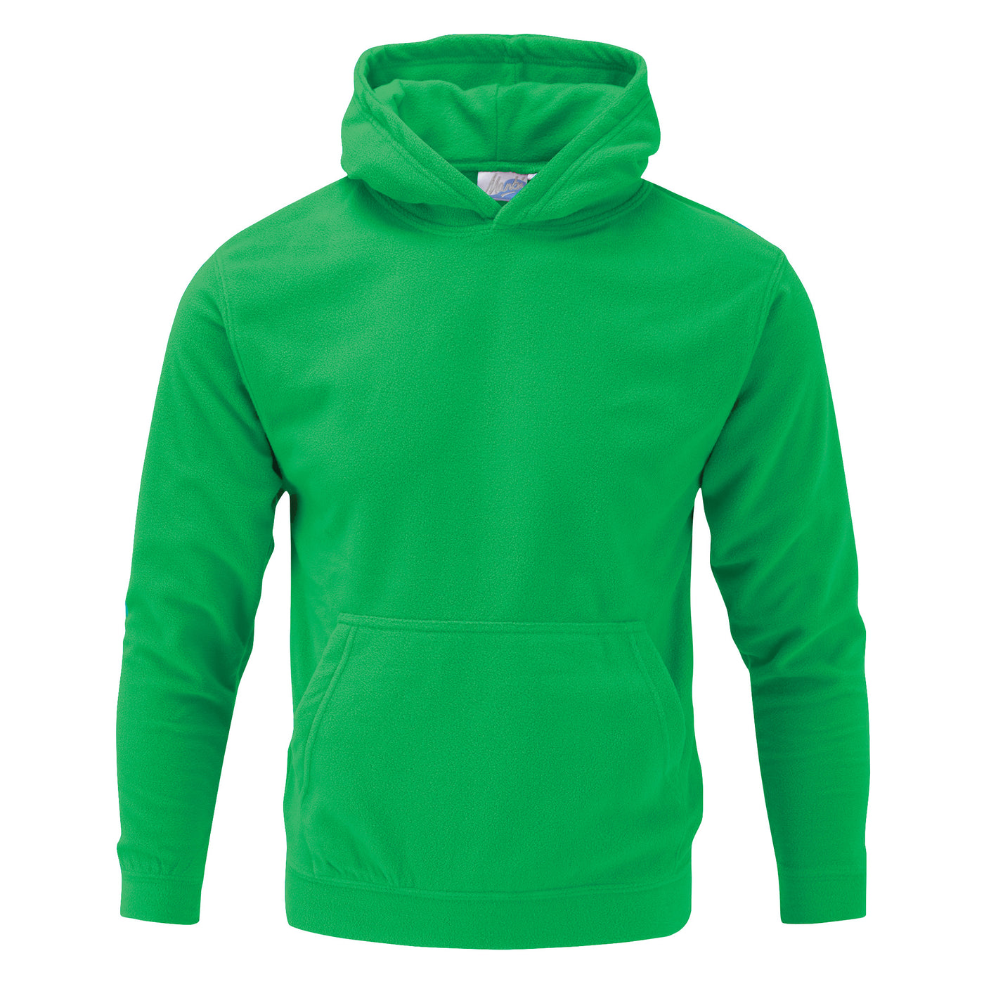 Manbi Kids Unisex Microfleece Hoodie Nuclear Green