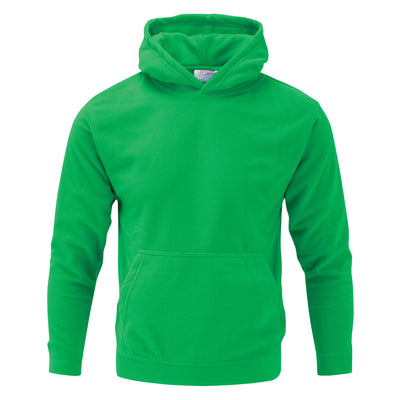 Manbi Kids Unisex Microfleece Hoodie Nuclear Green
