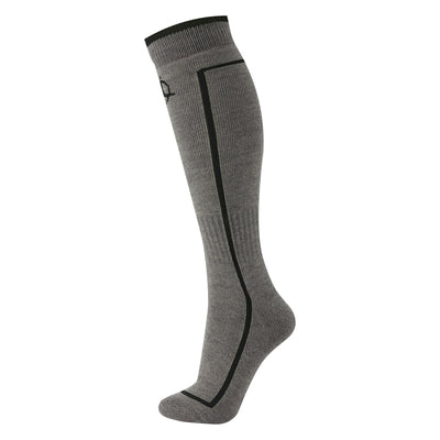 Manbi-PPP Performance Ski Sock Rock/Black