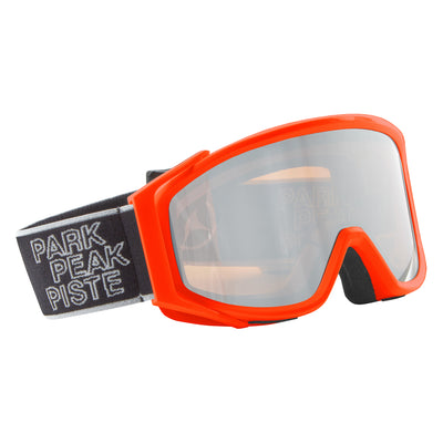 Manbi-PPP Kids Spirit Goggle Orange-Gloss/Silver Mirror - DISCONTINUED